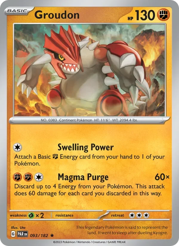Groudon - Holo