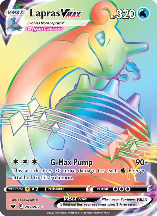 Lapras VMAX - Holo