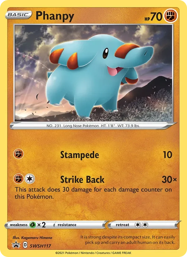 Phanpy - Holo - Cosmos