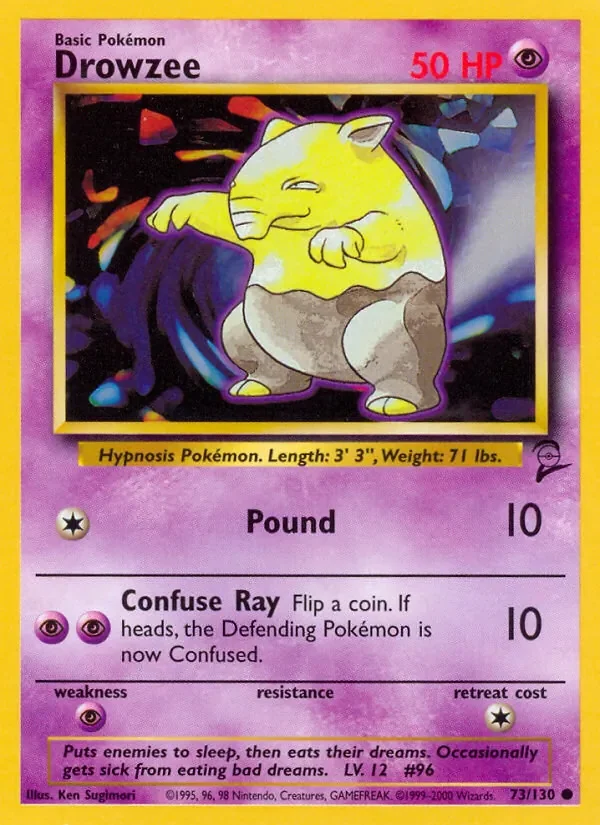 Drowzee - Non-holo