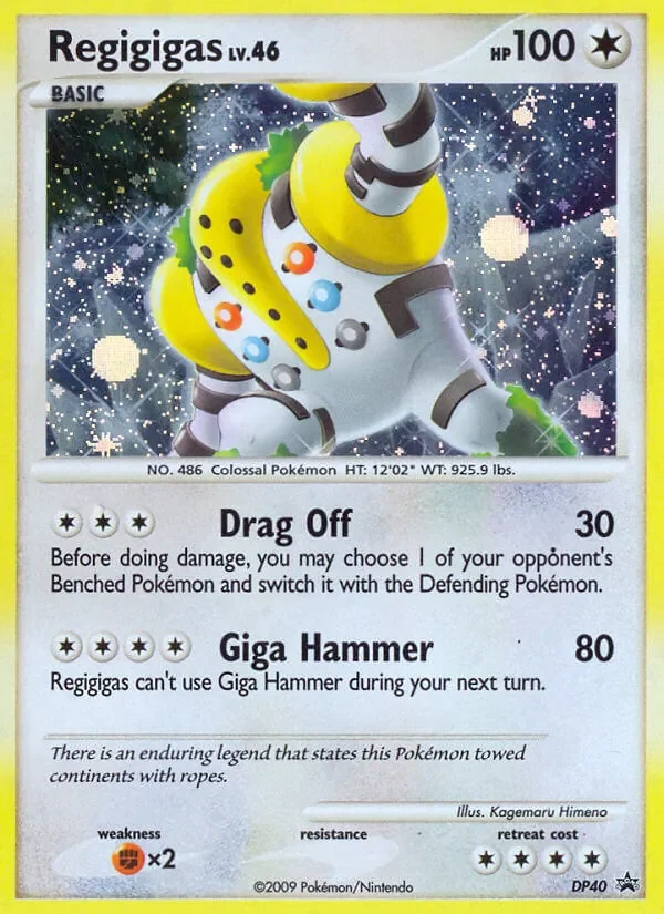 Regigigas - Non-holo