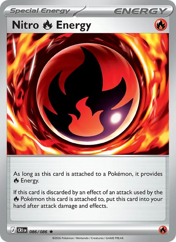 Nitro Fire Energy - Holo