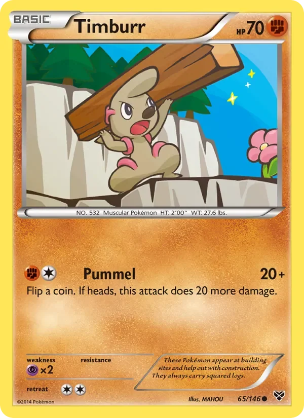 Timburr - Non-holo