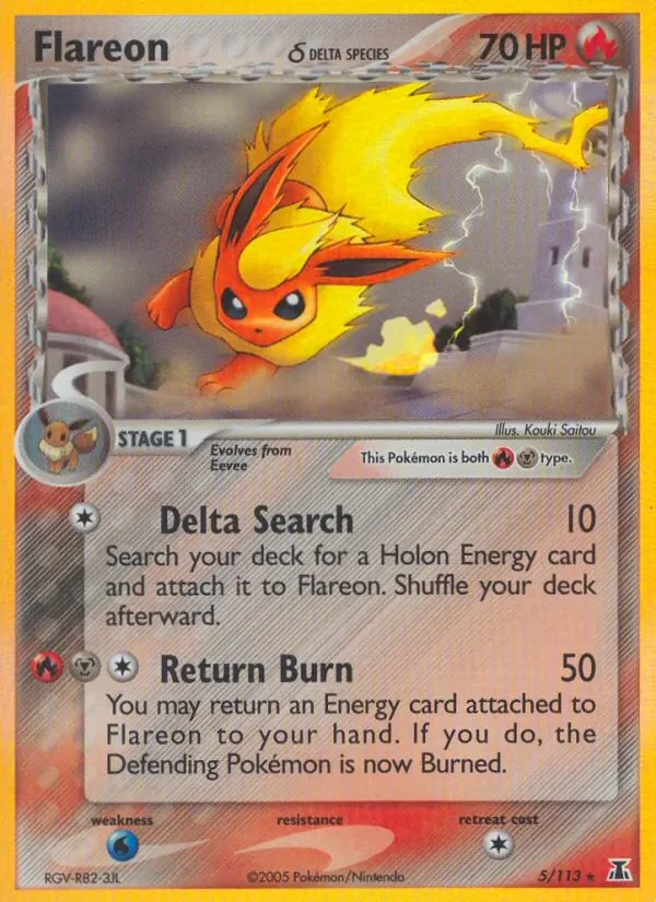 Flareon δ - Holo