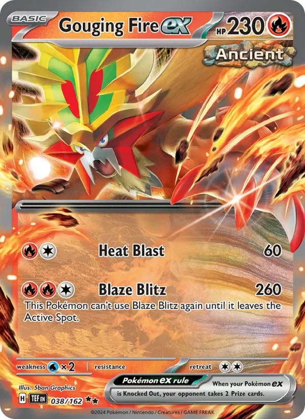 Gouging Fire ex - Holo