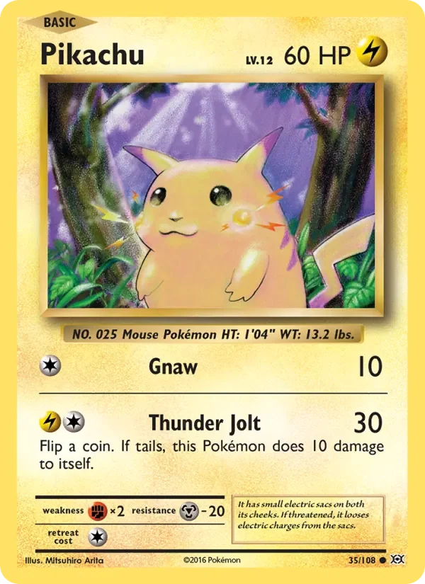 Pikachu - Non-holo
