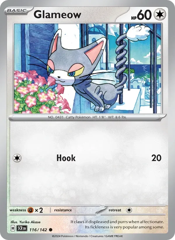 Glameow - Non-holo
