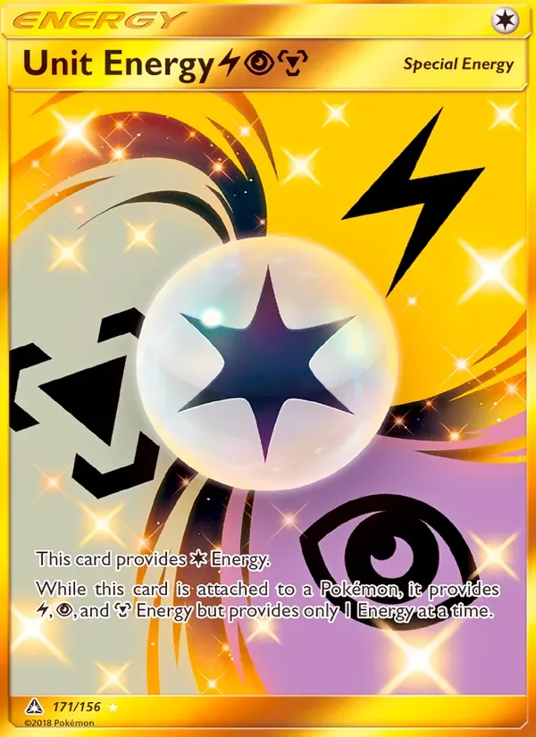 Unit Energy LightningPsychicMetal - Non-holo