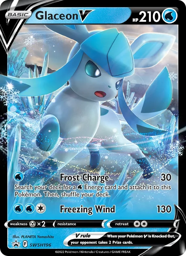 Glaceon V - Holo