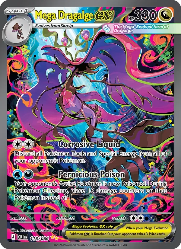 Mega Dragalge ex - Full Art