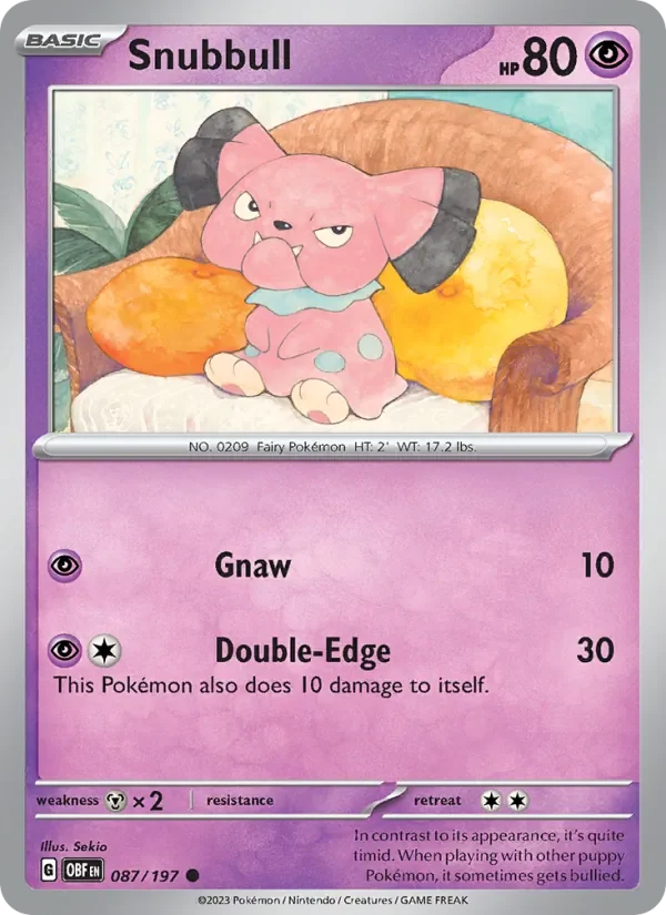 Snubbull - Non-holo