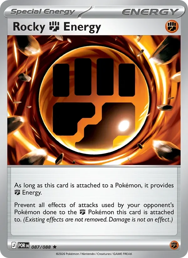 Rocky Fighting Energy - Non-holo