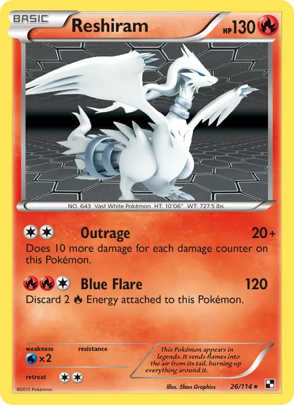 Reshiram - Non-holo