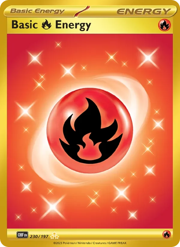Basic Fire Energy - Full Art