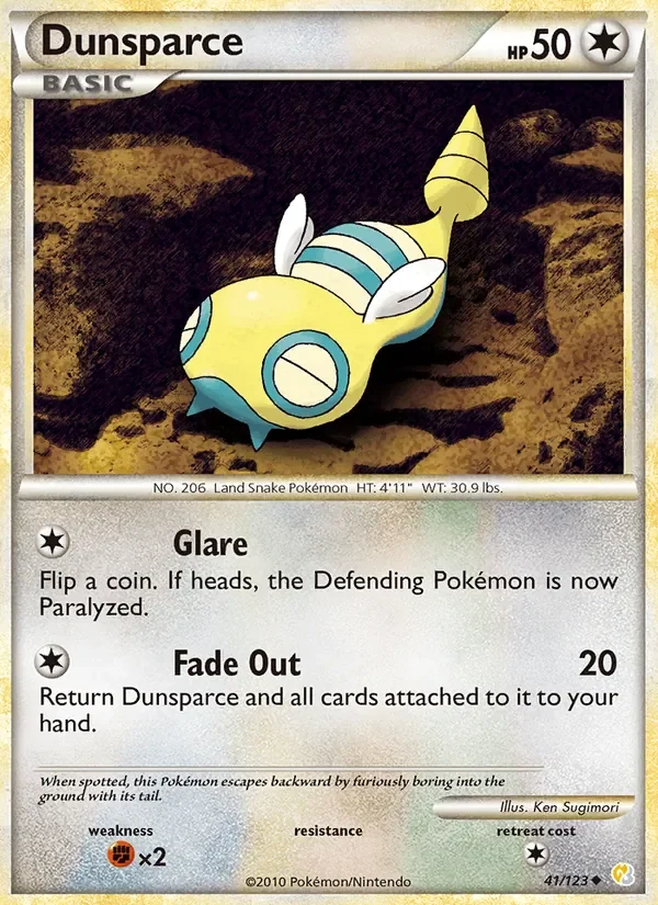 Dunsparce - Non-holo