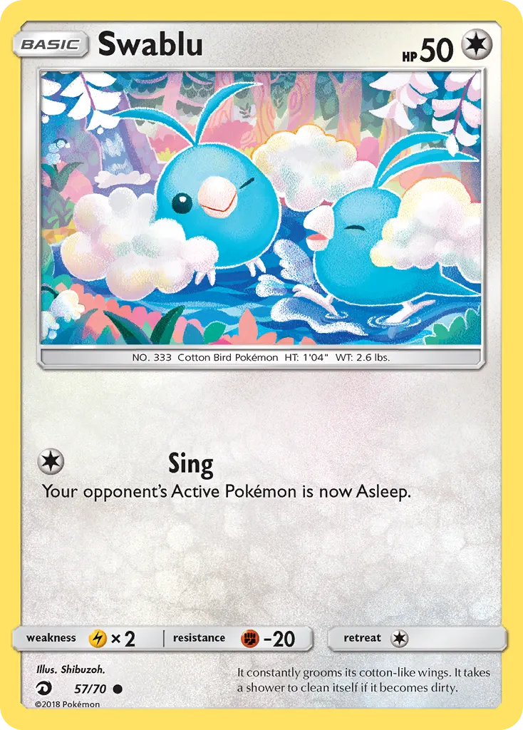 Swablu - Non-holo