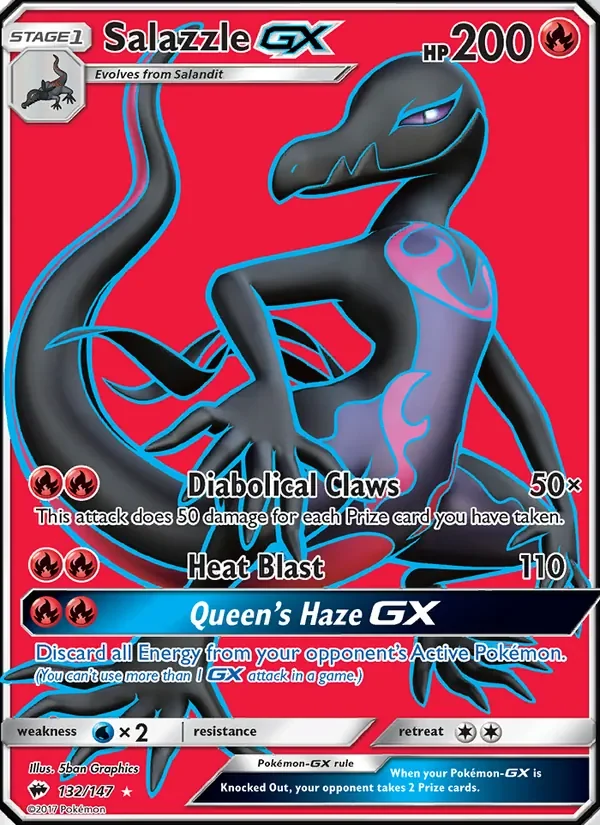 Salazzle GX - Holo