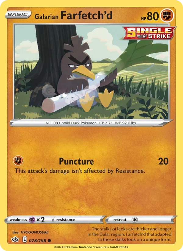 Galarian Farfetch'd - Non-holo