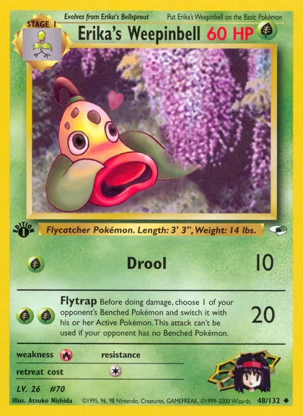 Erika's Weepinbell - Non-holo