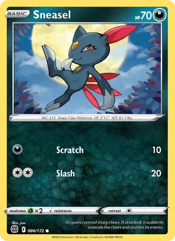 Sneasel - Non-holo