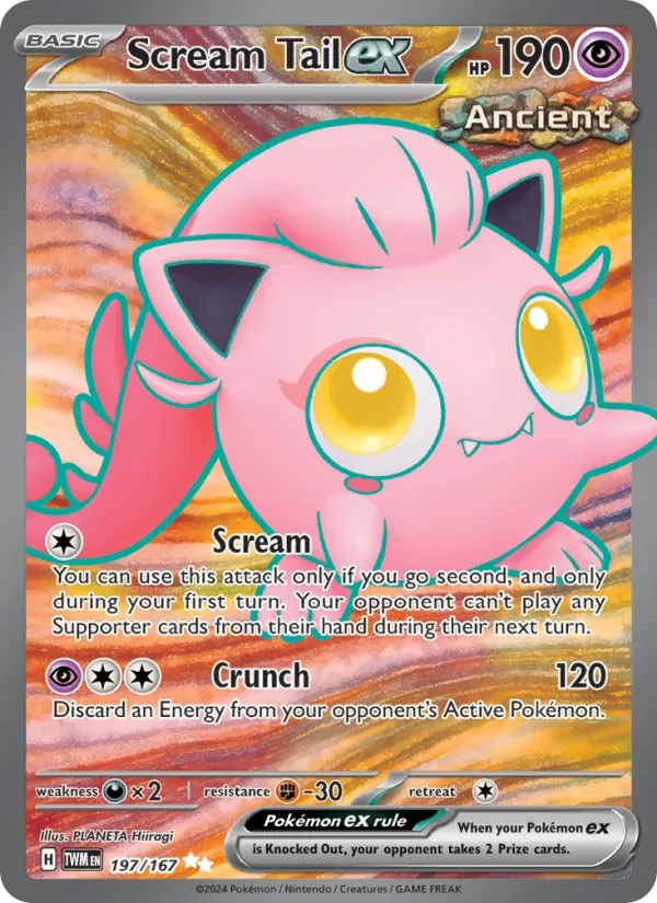 Scream Tail ex - Full Art