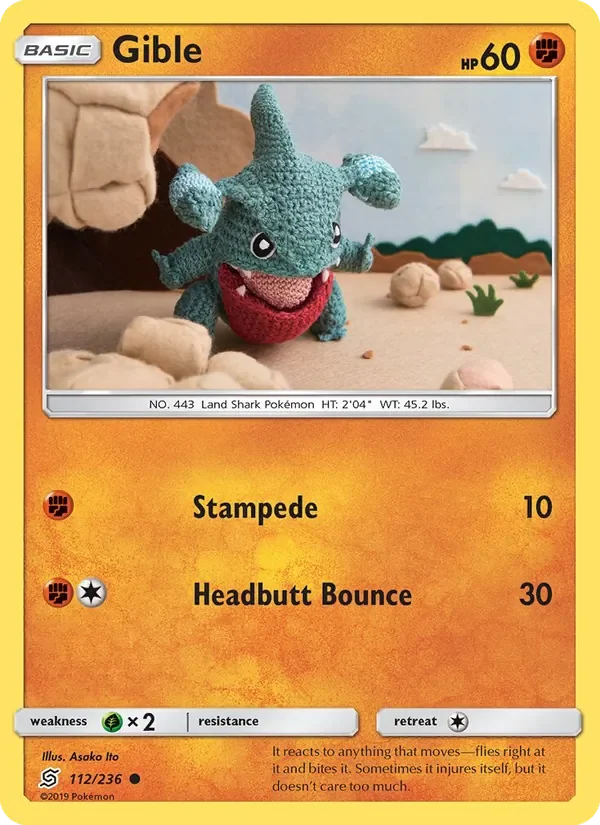Gible - Non-holo