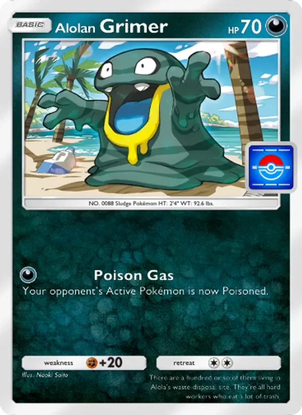 Alolan Grimer - Non-holo