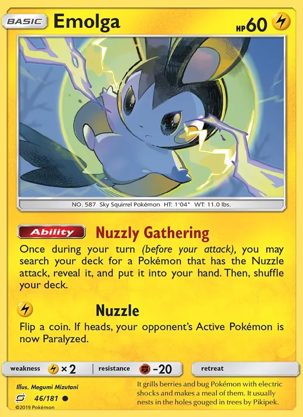 Emolga - Non-holo