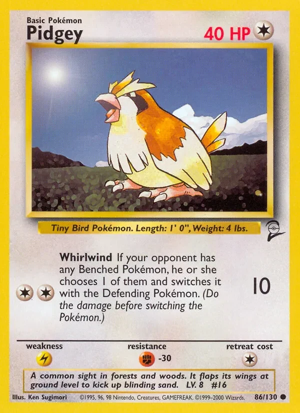 Pidgey - Non-holo