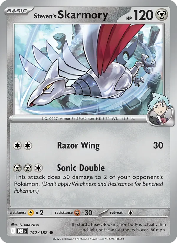 Steven's Skarmory - Non-holo