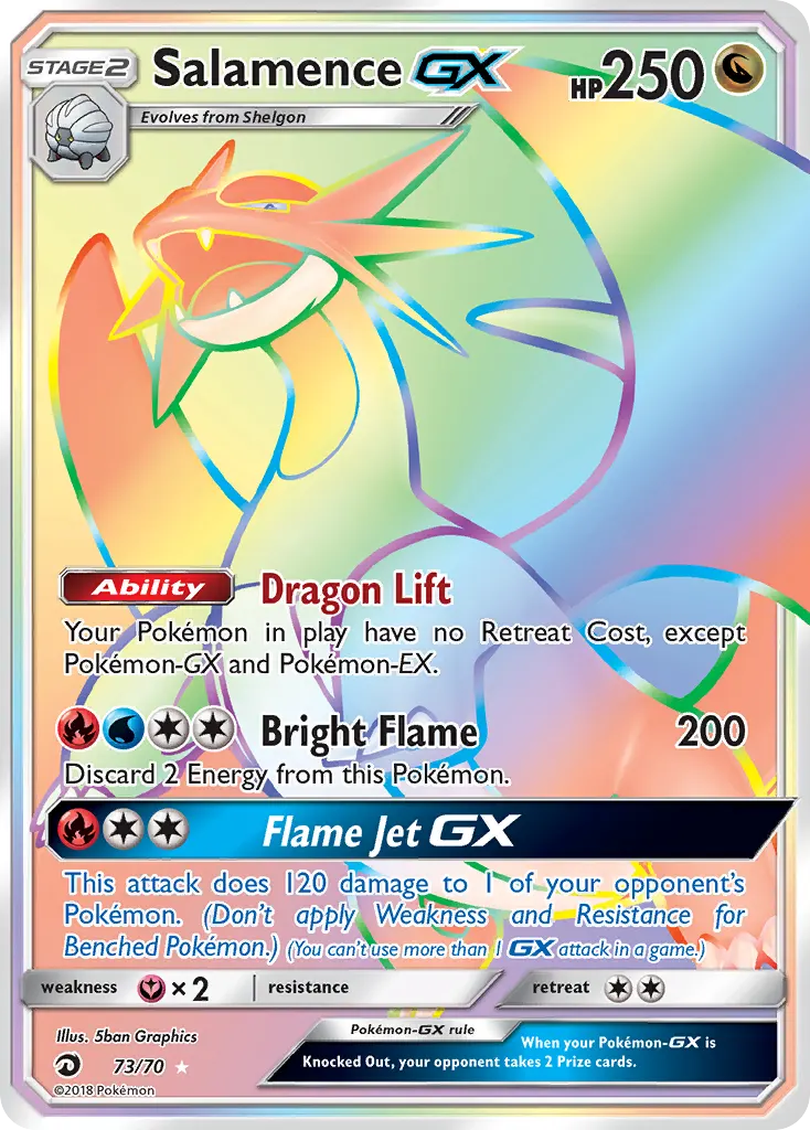Salamence GX - Non-holo