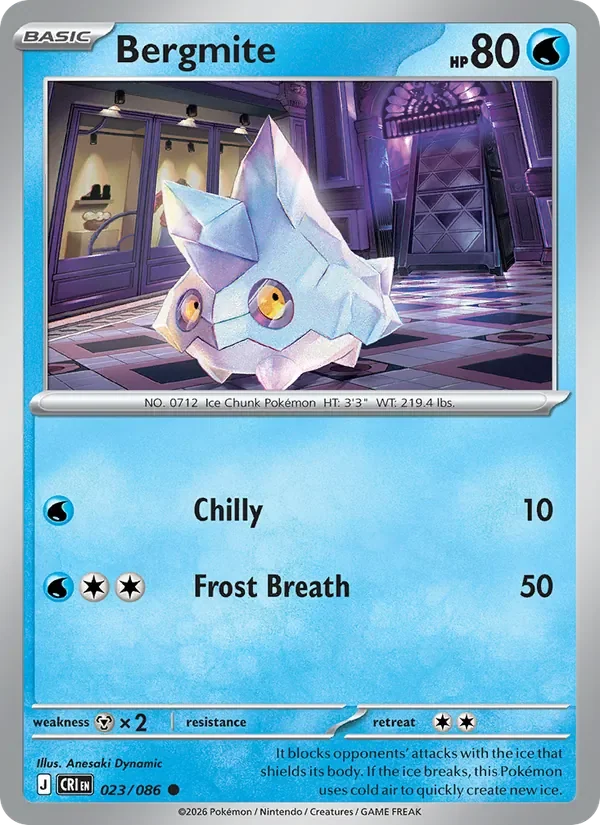 Bergmite - Non-holo