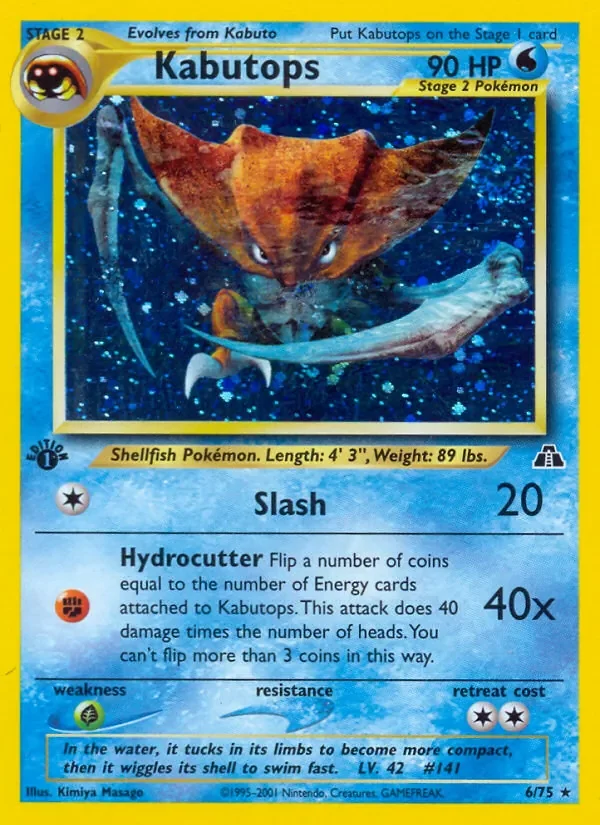 Kabutops - Holo
