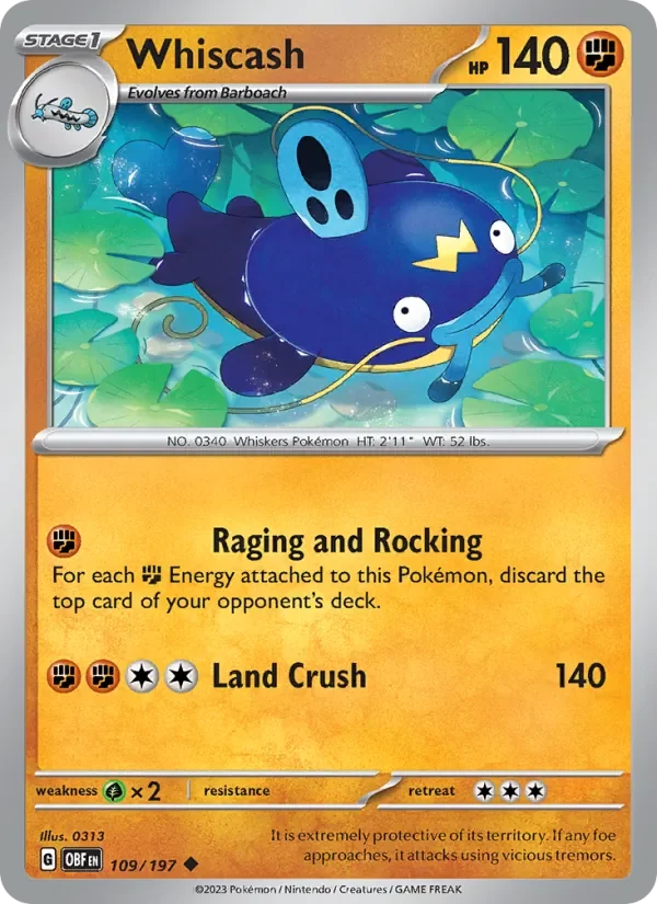 Whiscash - Non-holo