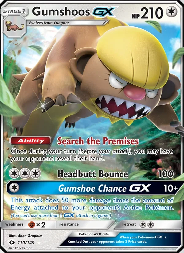 Gumshoos GX - Non-holo