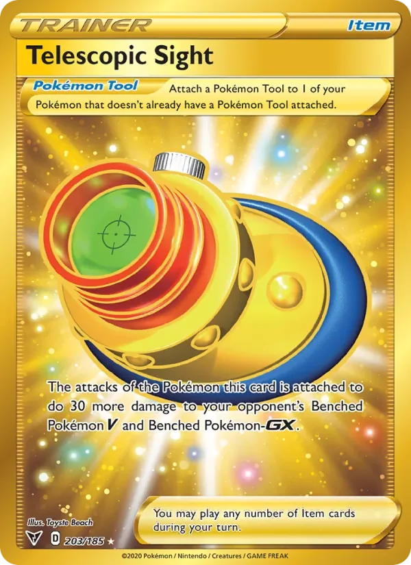 Telescopic Sight - Holo - Gold