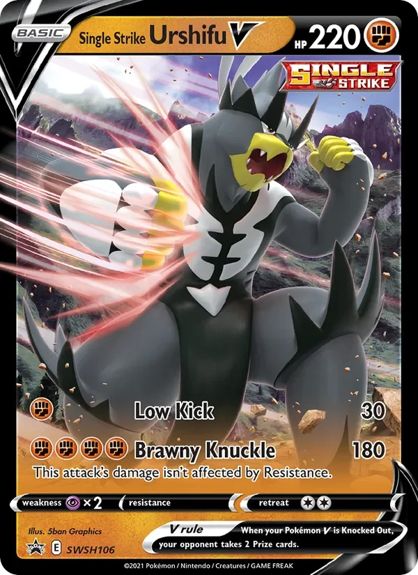 Single Strike Urshifu V - Holo