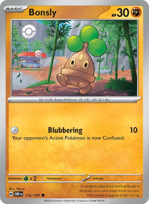 Bonsly - Non-holo