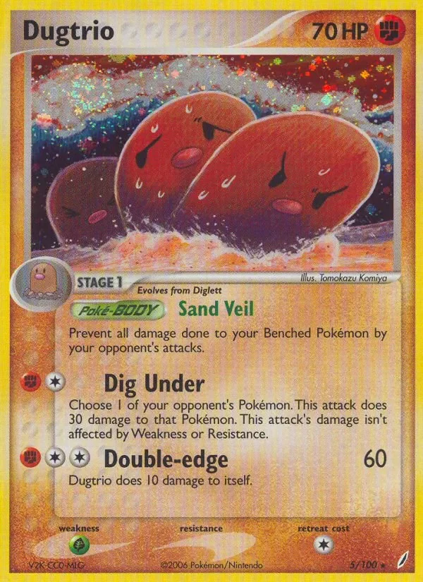 Dugtrio - Non-holo
