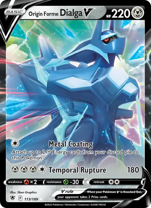 Origin Forme Dialga V - Holo