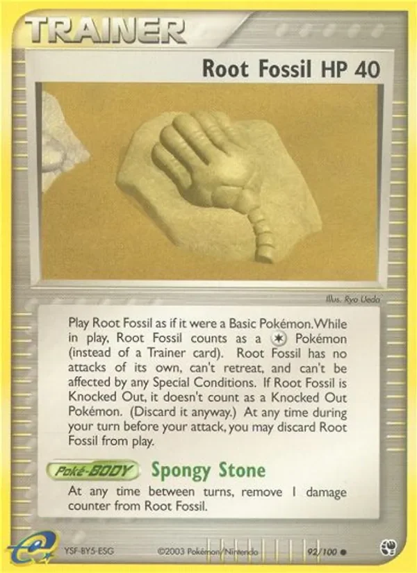 Root Fossil - Non-holo