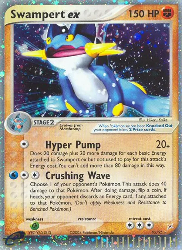 Swampert ex - Holo