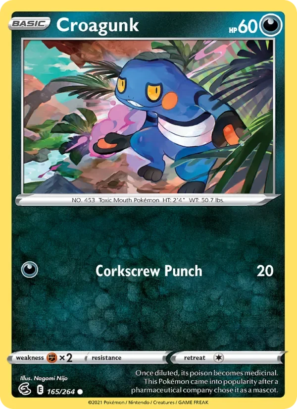 Croagunk - Non-holo