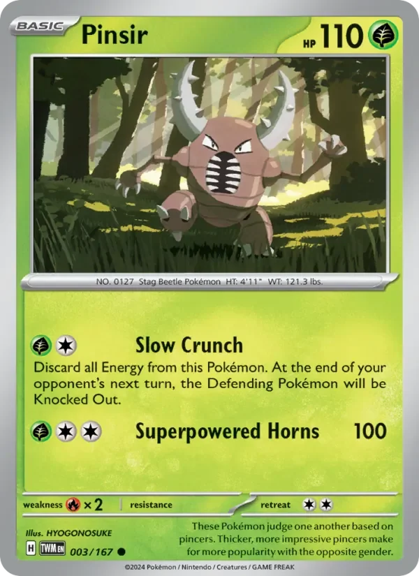 Pinsir - Non-holo
