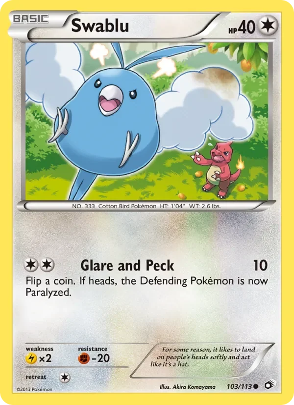 Swablu - Non-holo