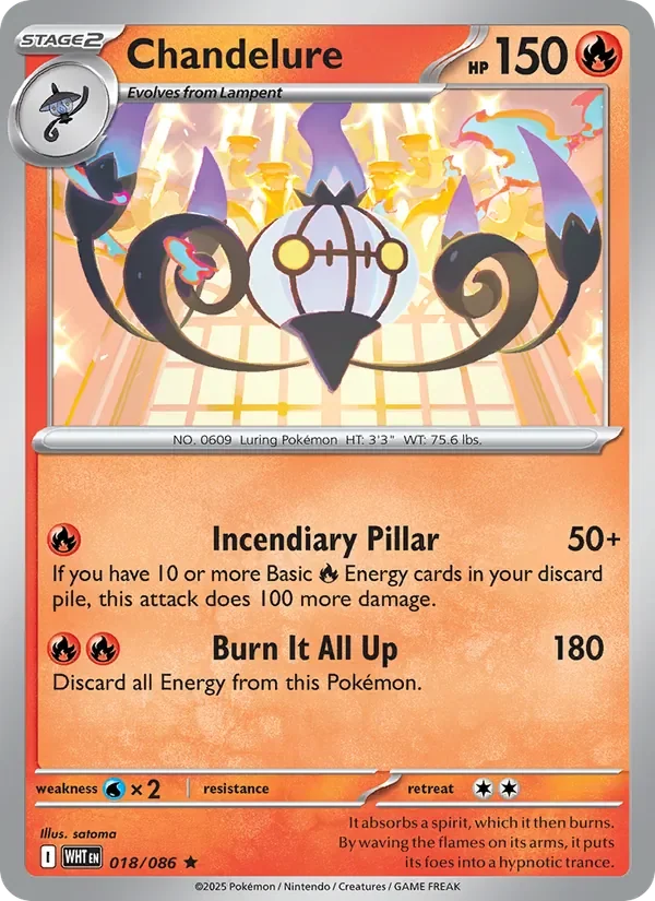 Chandelure - Holo
