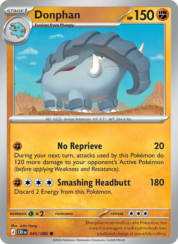 Donphan - Non-holo