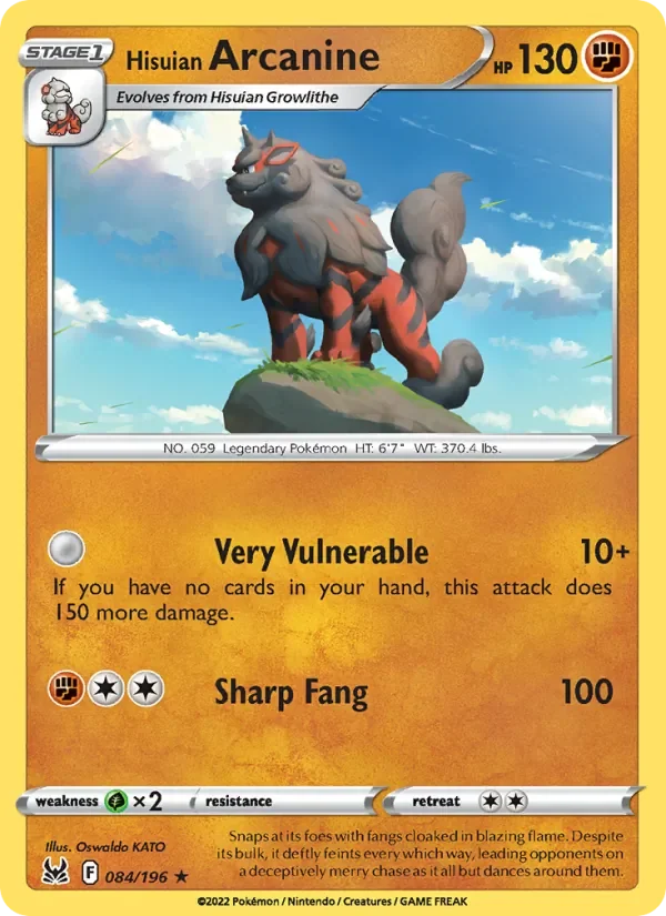 Hisuian Arcanine - Holo