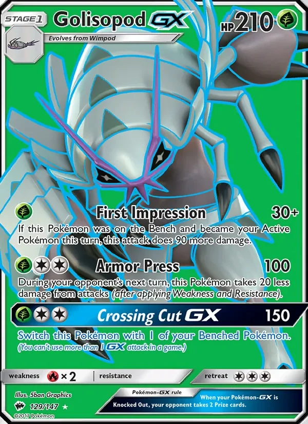 Golisopod GX - Holo