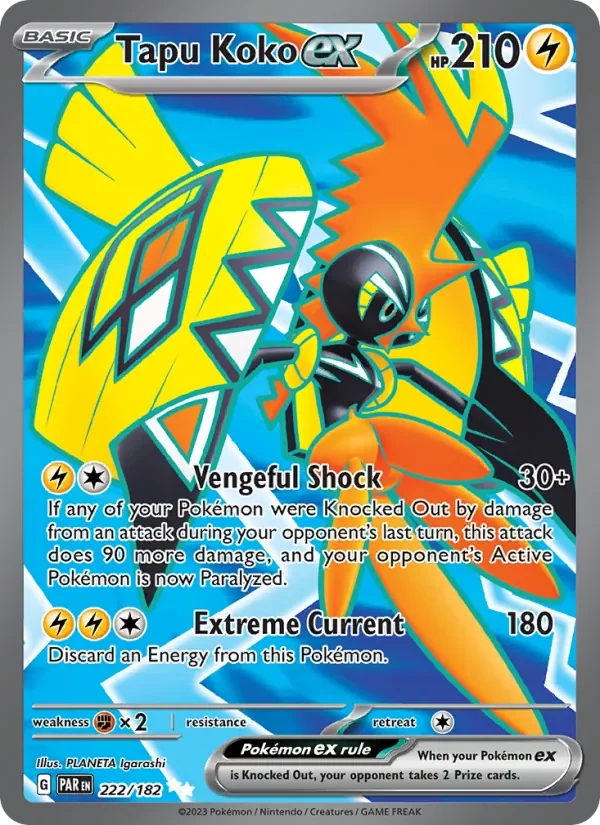 Tapu Koko ex - Full Art
